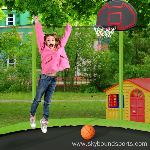 US local delivery colorful 12ft 366cm trampoline